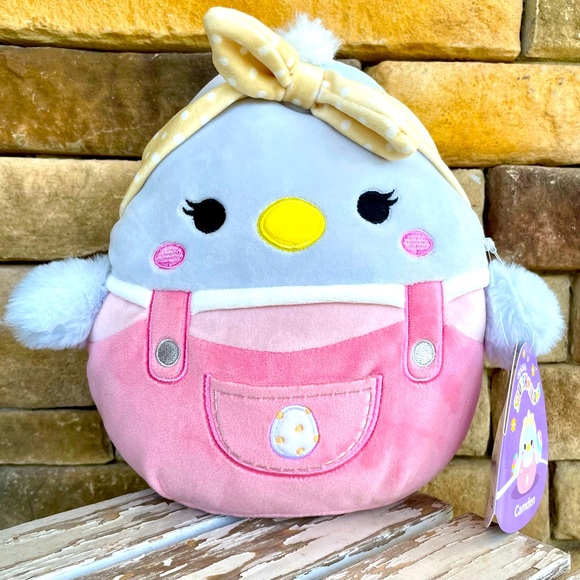 Original Squishmallow Camden the Bird with Pouch 8” - Picture 1 of 6